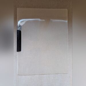 Clear Plastic Folder